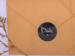 LovenauDesign Etikett Danke