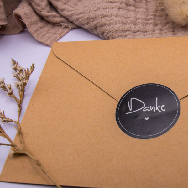 LovenauDesign Etikett Danke