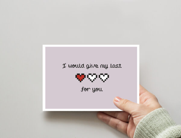 LovenauDesign Valentinstagskarte Gaming