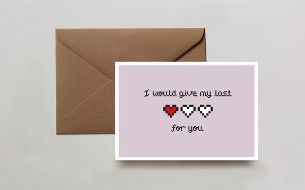 Valentinstagkarte Gaming – Bild 2