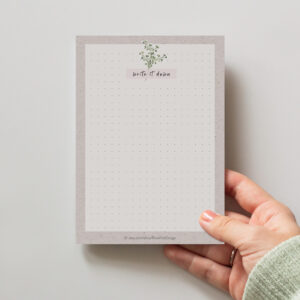 LovenauDesign Notizblock write it down