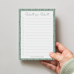 LovenauDesign To-Do Block Schritt für Schritt