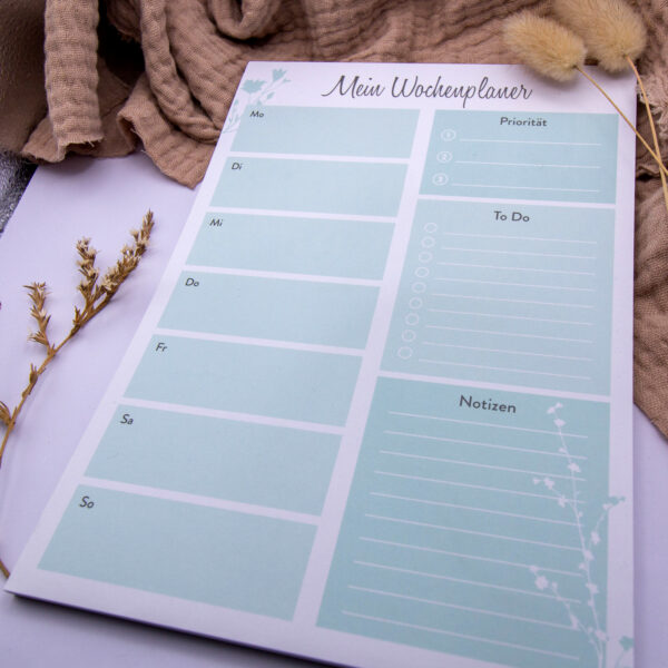LovenauDesign Wochenplaner Flora