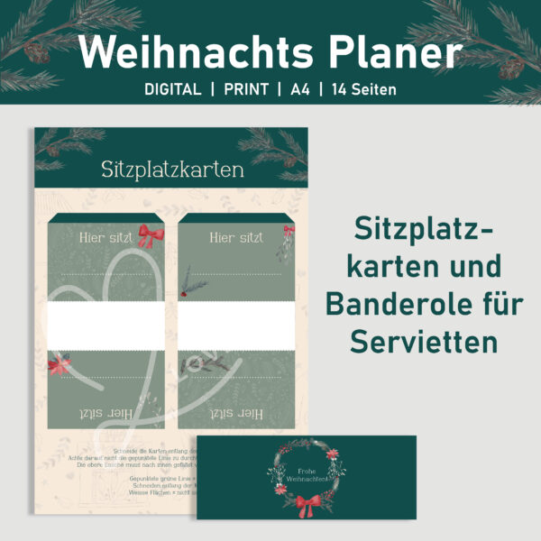 Weihnachtsplaner zum Ausdrucken – Bild 9